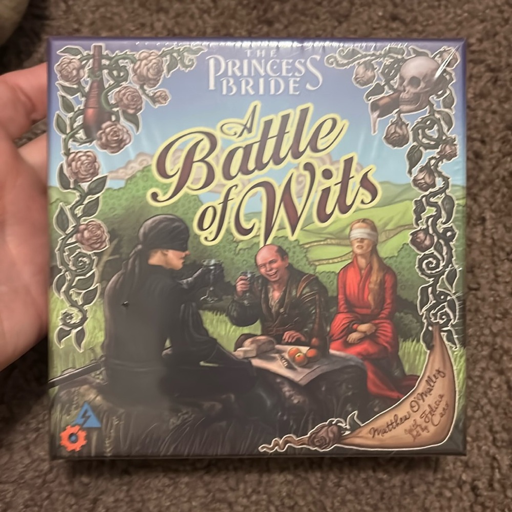 The Princess Bride: A Battle of Wits 15-Minute Card Game 2-10 Players NEW SEALED